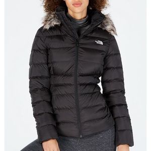 The North Face
Gotham Faux-Fur-Trim Hooded Jacket